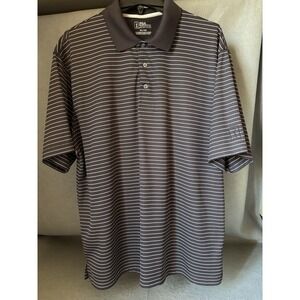 PGA Tour Polo Shirt Short Sleeve‎ Men's XL Golf Embroidered Logo Lightweight